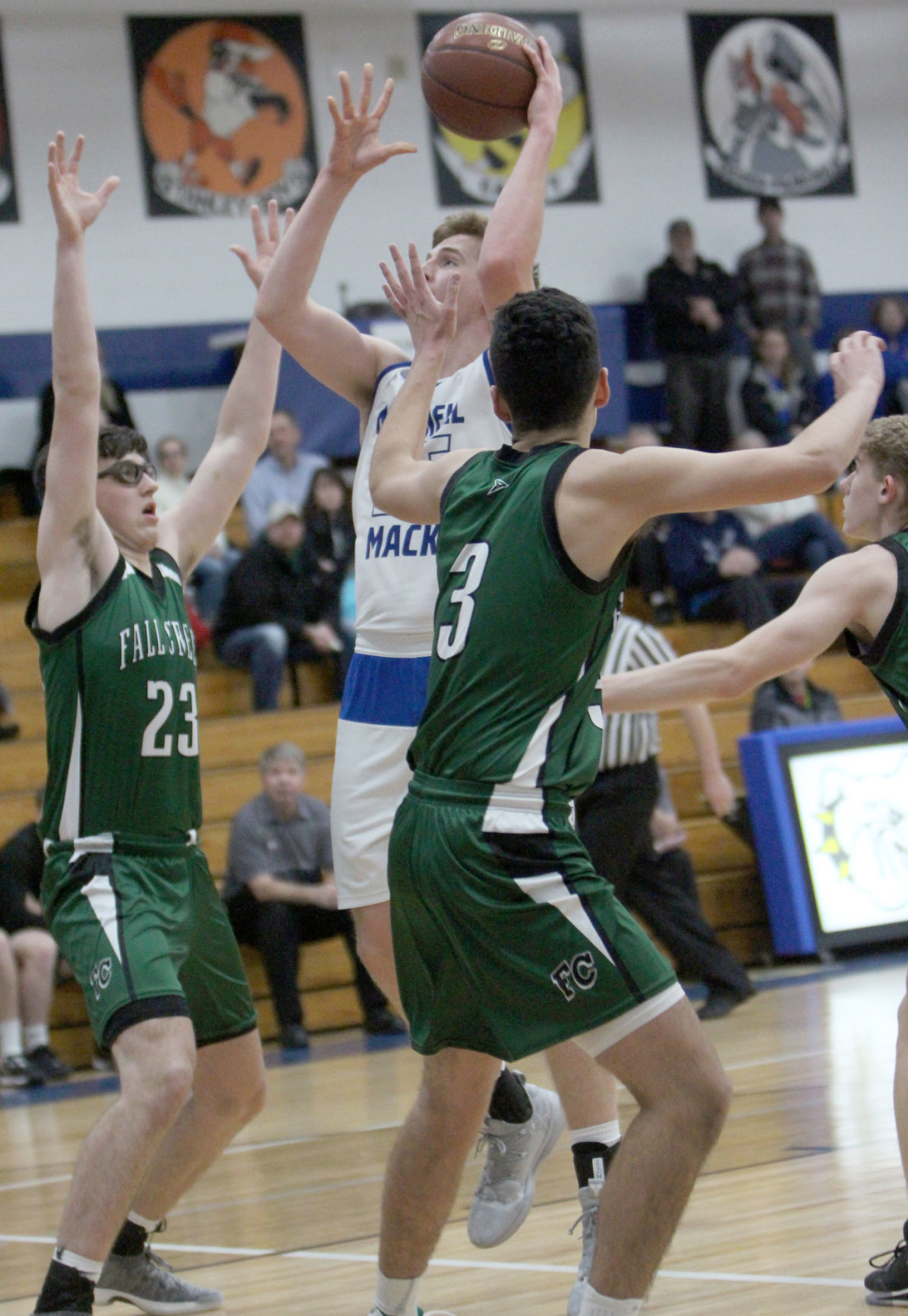 Fall Creek at McDonell boys basketball 12-20-19